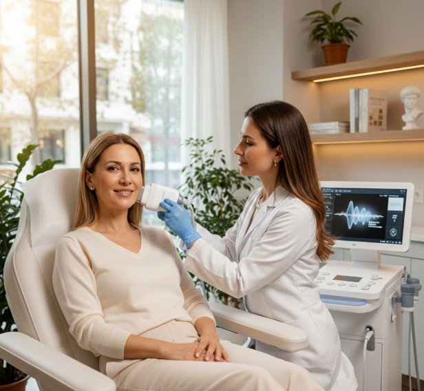 Ultherapy ile Ameliyatsız Yüz Germe — Efem Klinik’te Doğal ve Kontrollü Gençleşme