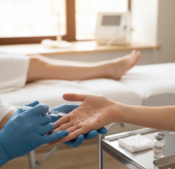 El & Ayak Terleme Botoksu