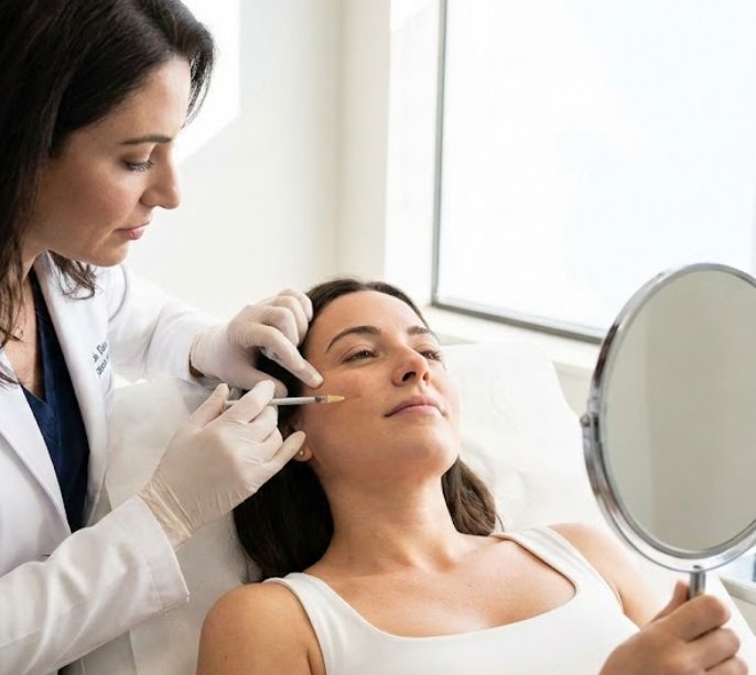 Yanak dolgusu (Orta yüz / Zigoma)