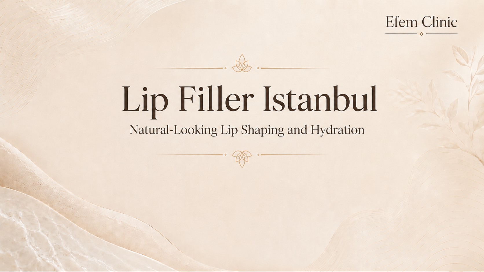Dudak Dolgusu İstanbul | Doğal Görünümlü Dudak Şekillendirme ve Nem Desteği