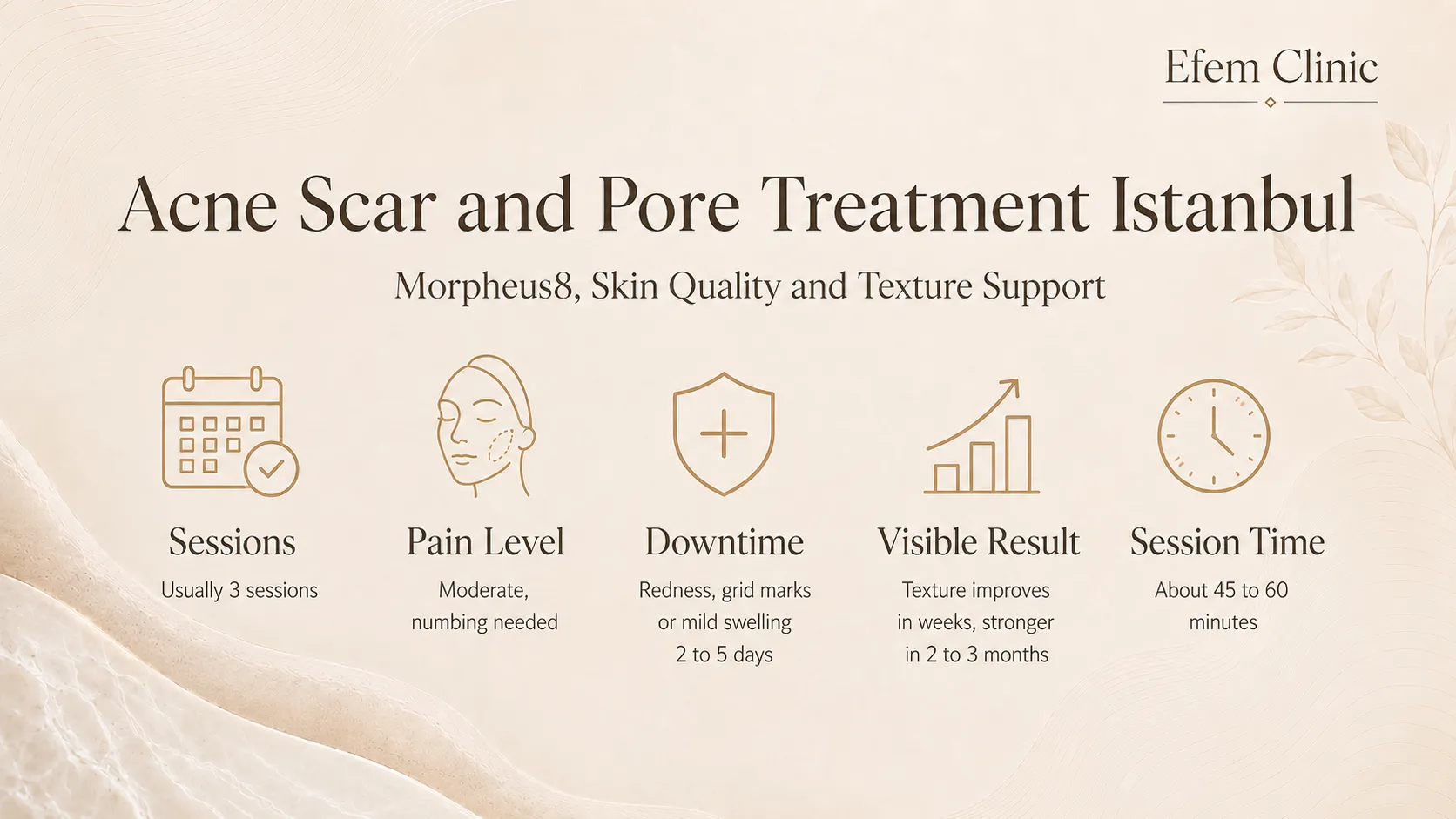 acne scar and pore treatment istanbul