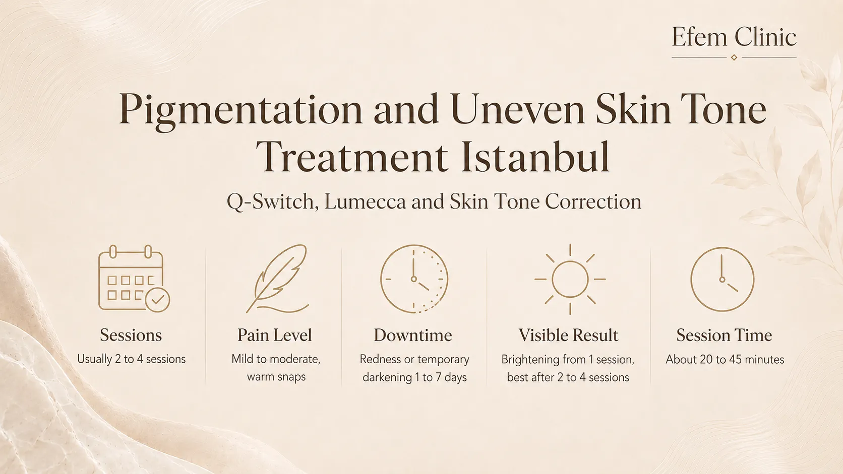 qswitch and lumecca for pigmentation treatment istanbul
