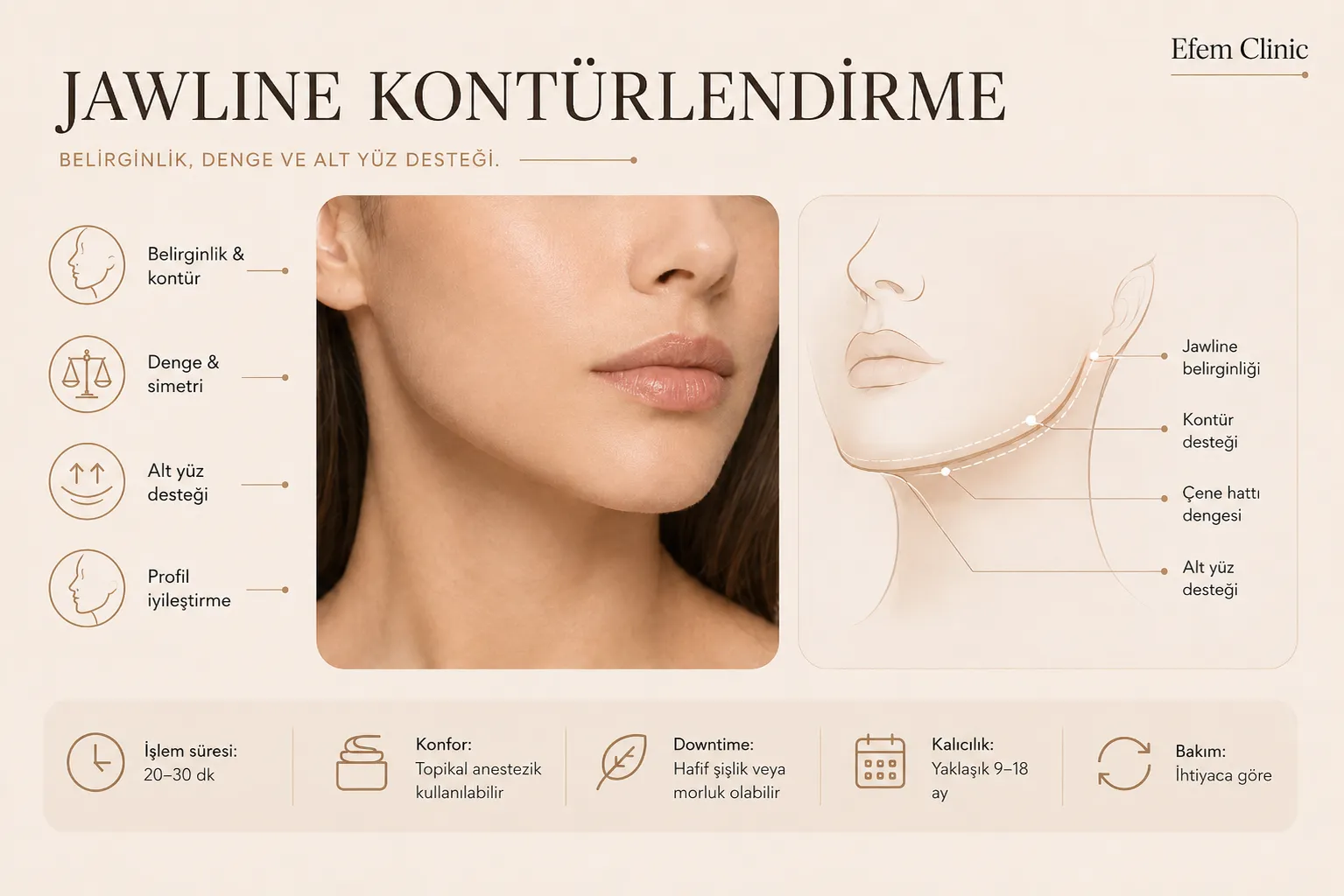 gıdı ve jawline kont&uuml;rleme