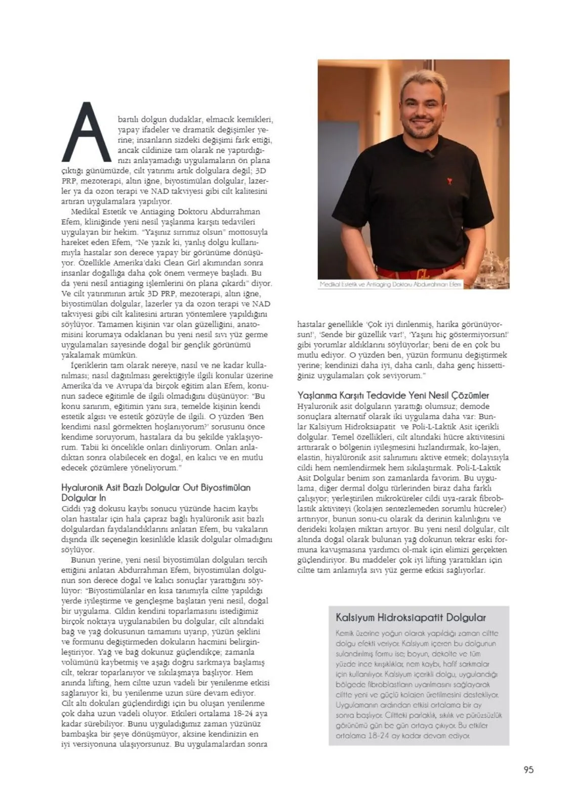 Elele Magazine Dr. Abdurrahman Efem r&ouml;portajı sayfa 3
