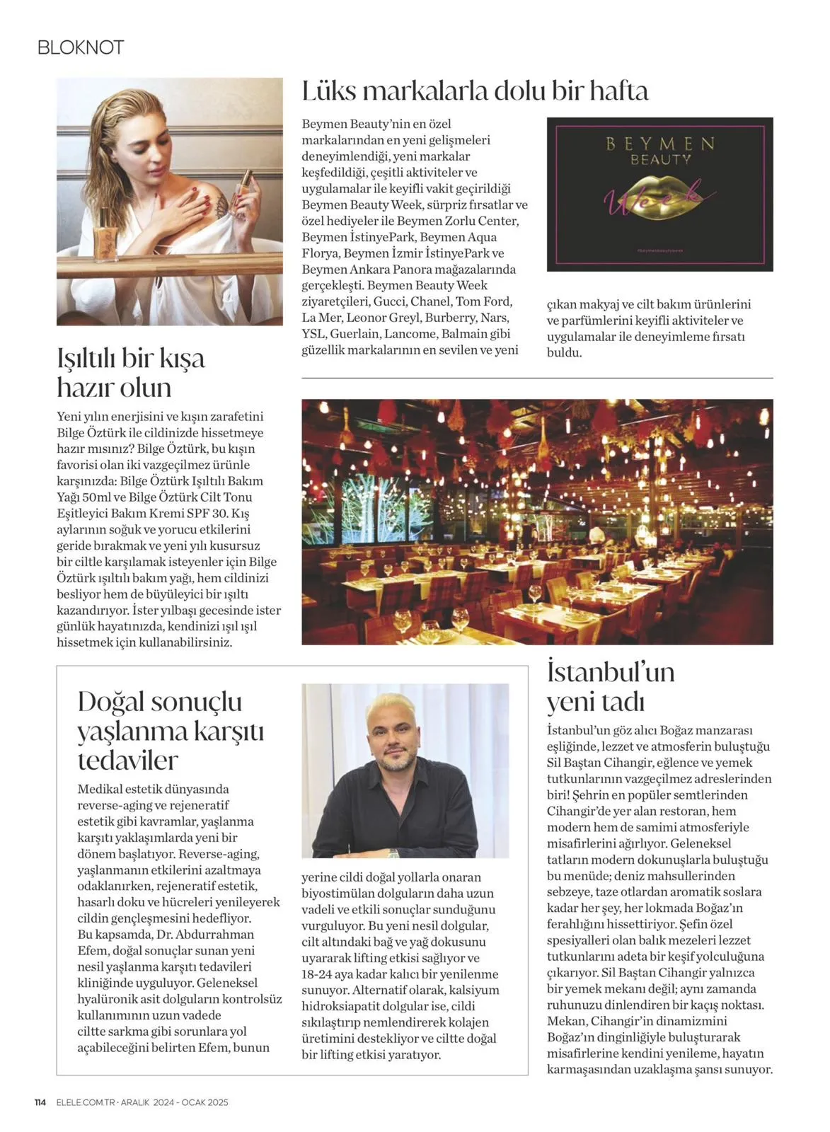 Elele Magazine Dr. Abdurrahman Efem r&ouml;portajı sayfa 2