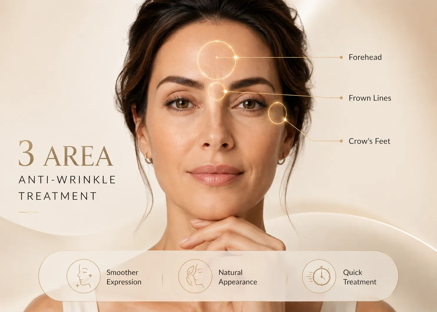 3 area anti-wrinkle treatment istanbul