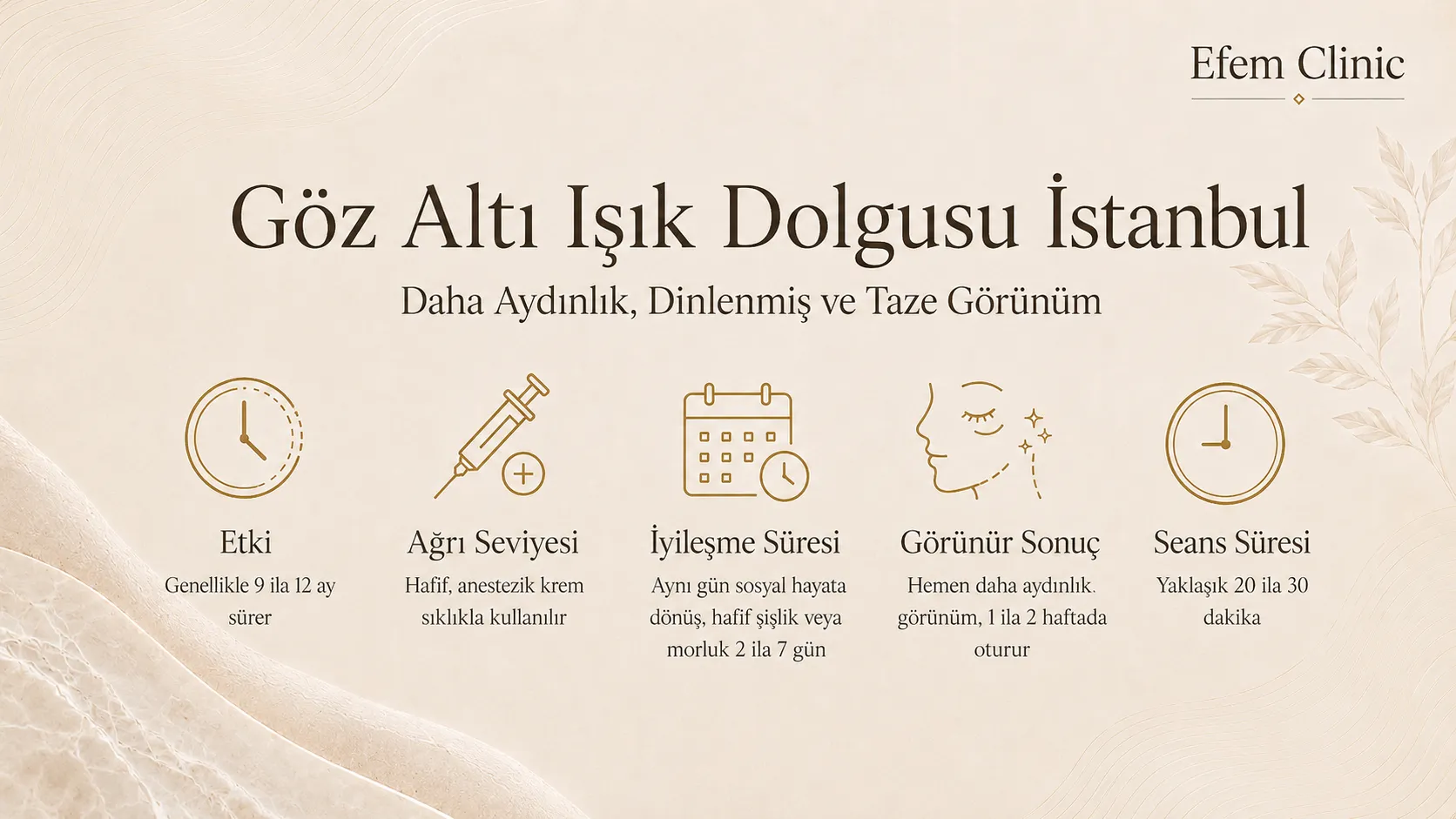G&ouml;z altı ışık dolgusu İstanbul infografik &ccedil;&ouml;k&uuml;kl&uuml;k g&ouml;lge yorgun g&ouml;r&uuml;n&uuml;m
