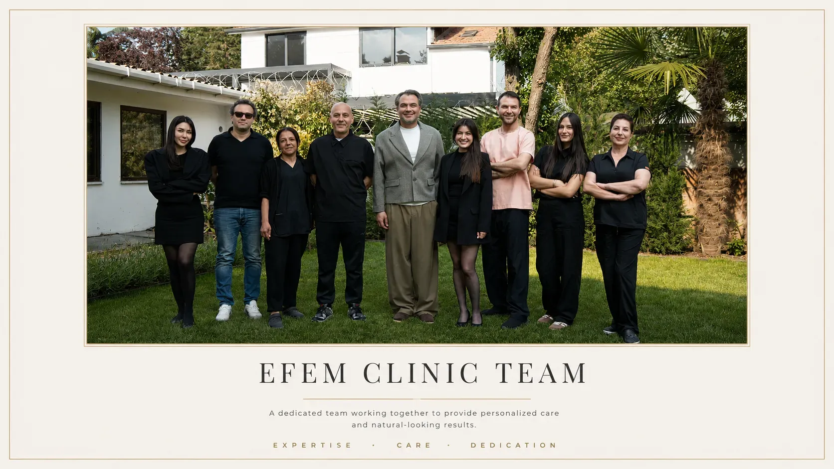 Dr. Efem Clinic İstanbul profesyonel klinik ekibi