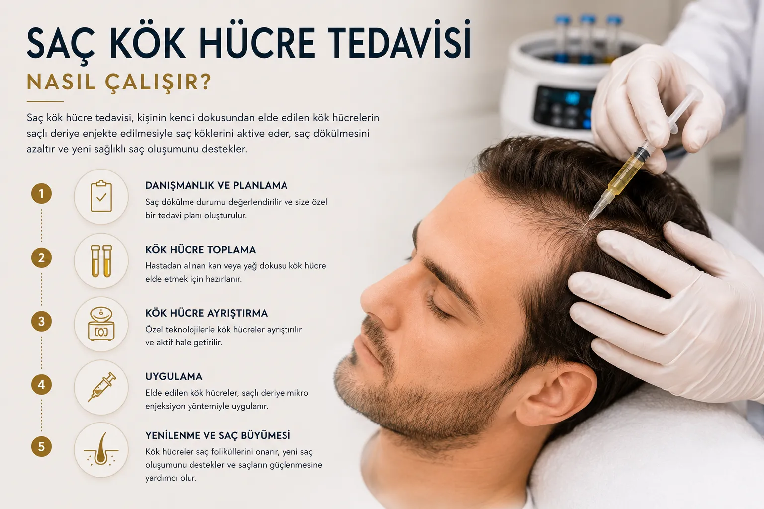 Sa&ccedil; k&ouml;k h&uuml;cre tedavisi nasıl &ccedil;alışır sa&ccedil;lı deri ve sa&ccedil; k&ouml;k&uuml; biyolojik destek Istanbul