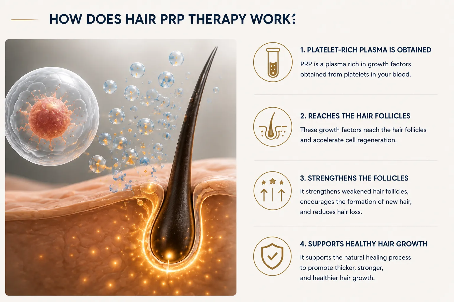 How Hair PRP works with platelet-rich plasma for scalp and follicle support Istanbul
