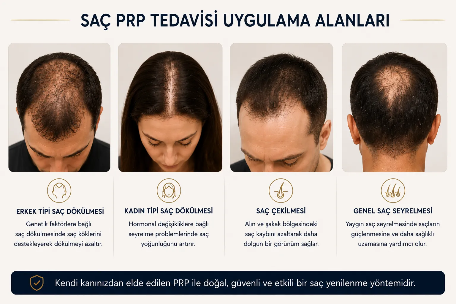 Sa&ccedil; PRP tedavi alanları sa&ccedil;lı deri sa&ccedil; k&ouml;k&uuml; ve sa&ccedil; d&ouml;k&uuml;lmesi destek protokol&uuml; Istanbul