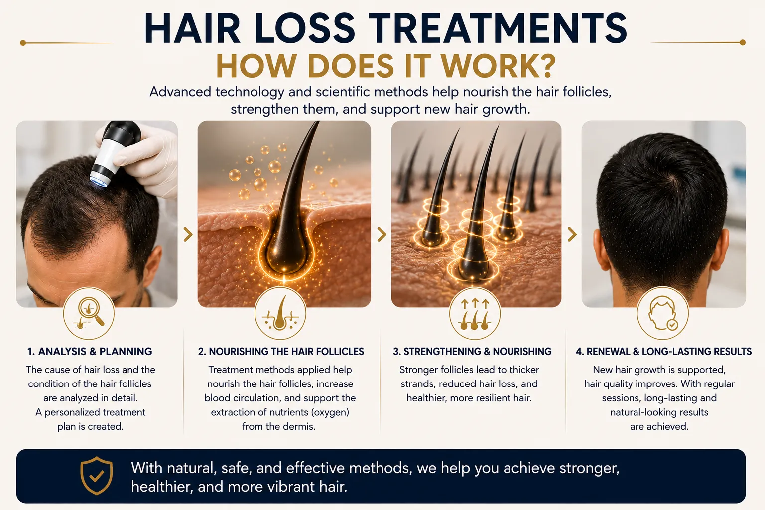 How hair loss treatments work for scalp quality follicle support and hair growth cycle Istanbul
