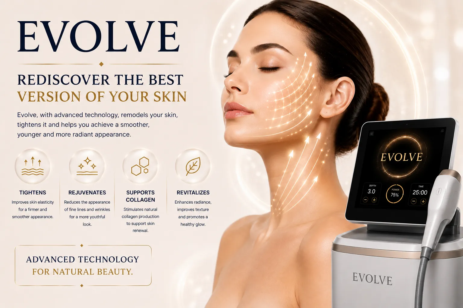 Evolve in Istanbul Levent for muscle activation body firming and body contouring