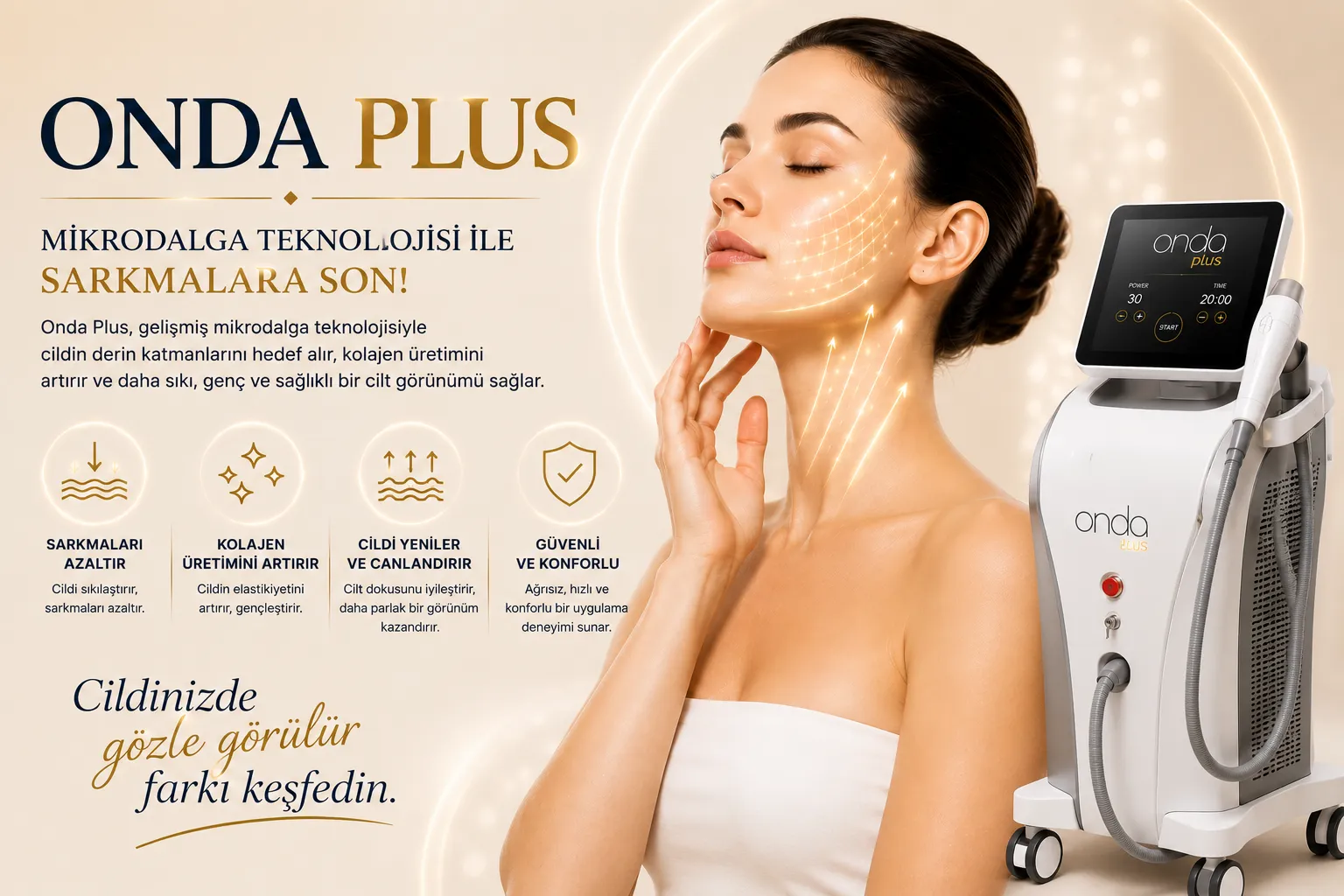 Onda Plus Istanbul Levent b&ouml;lgesel incelme sel&uuml;lit ve v&uuml;cut sıkılaştırma tedavisi