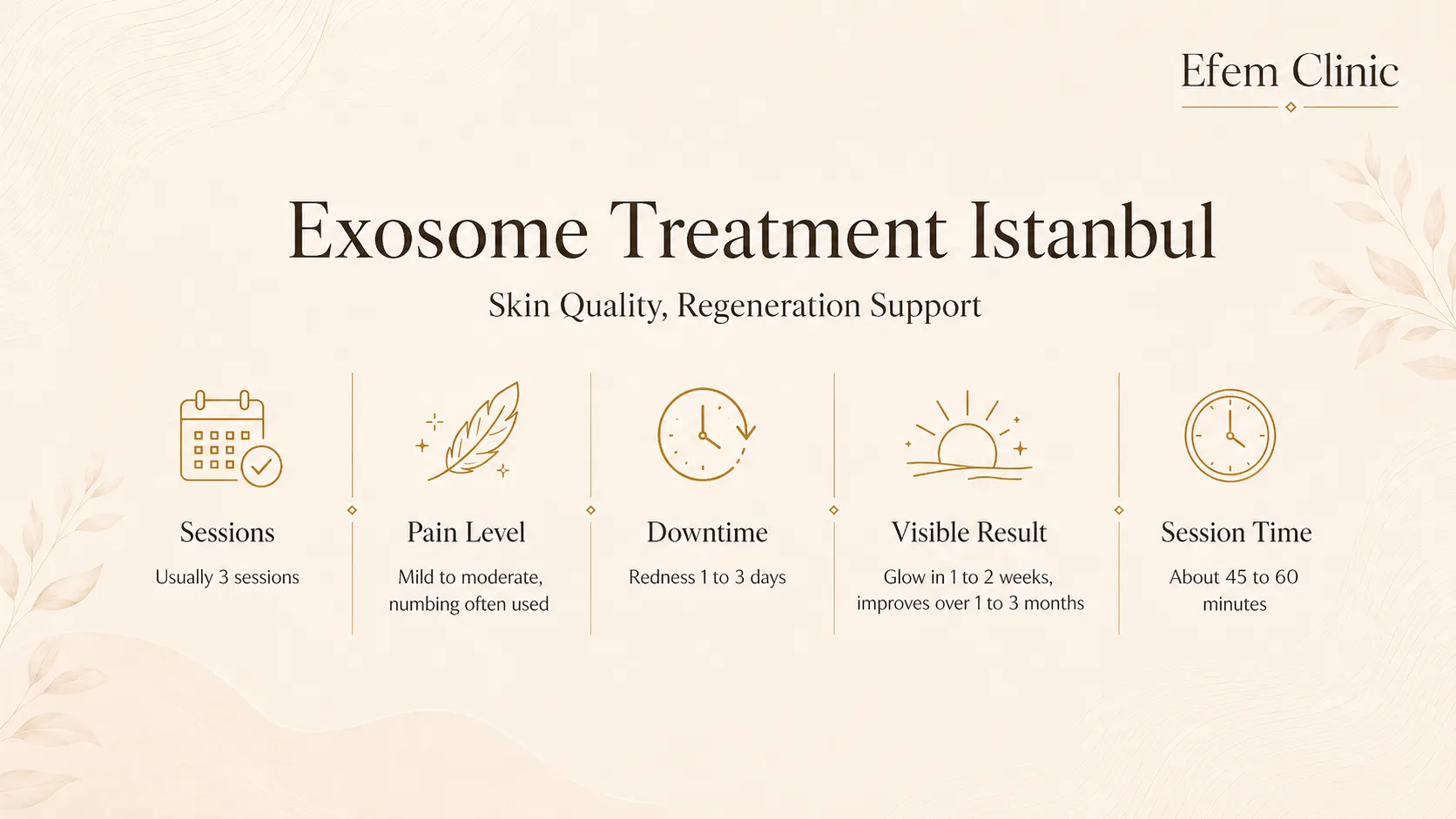 Exosome therapy treatment goals for skin renewal hair follicle support and regenerative tissue quality in Istanbul