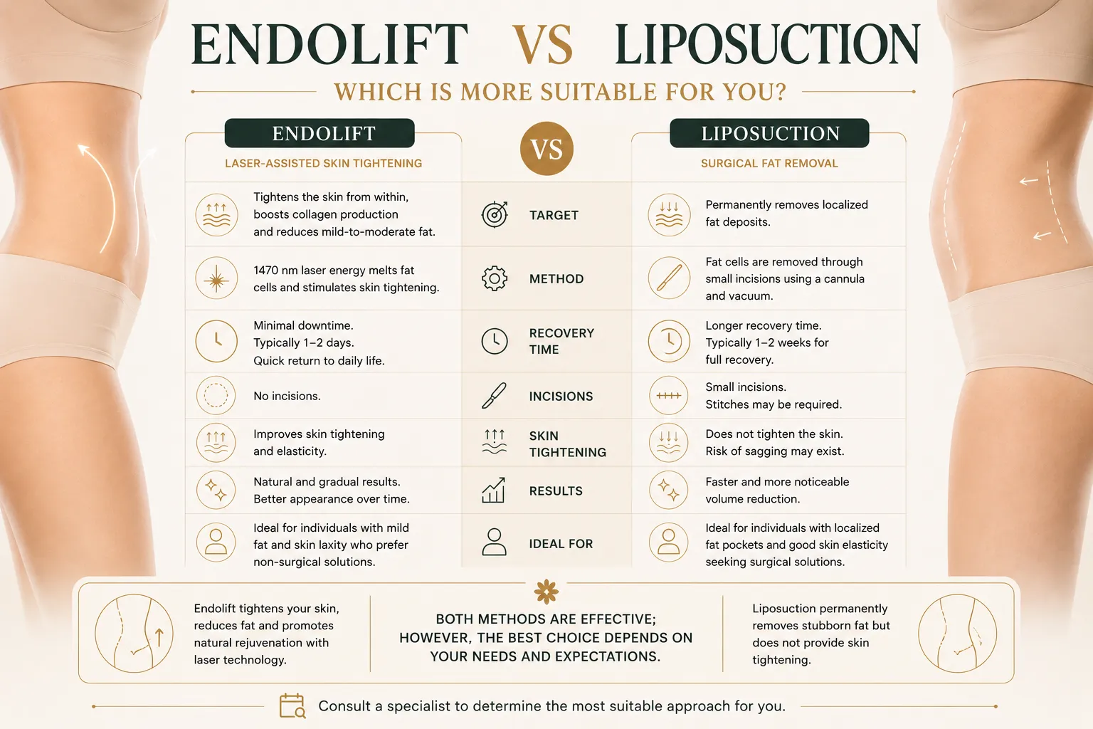 Endolift vs Liposuction