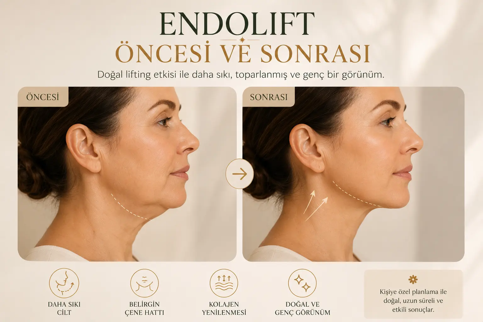Endolift &Ouml;nce-Sonra