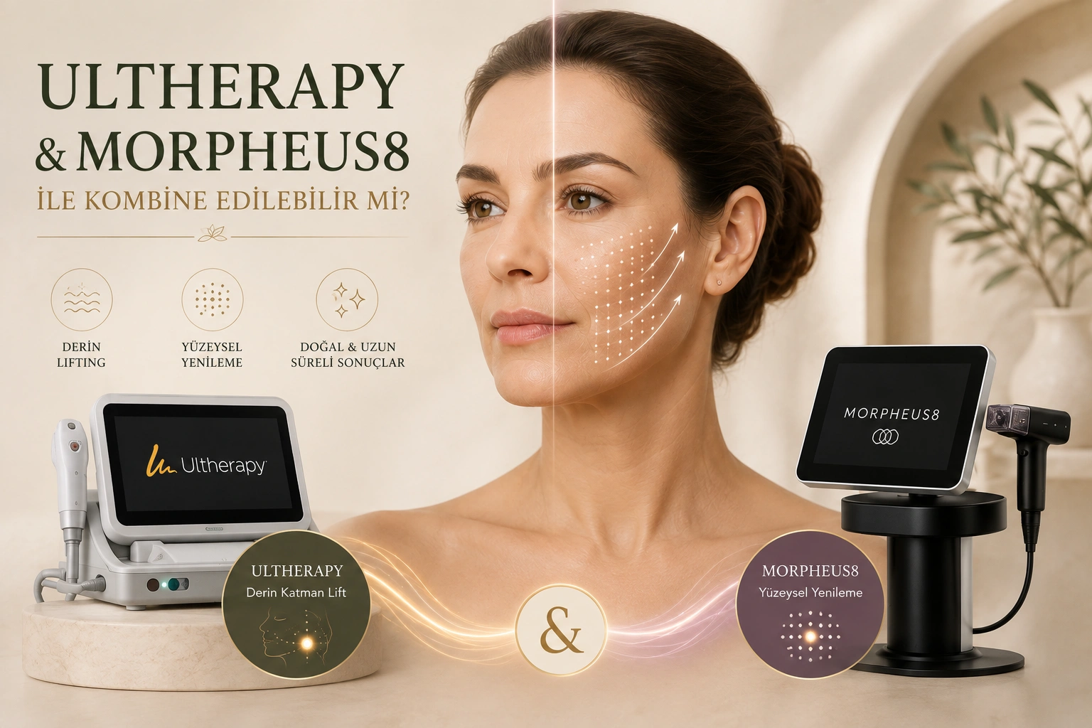 Ultherapy ile Morpheus8