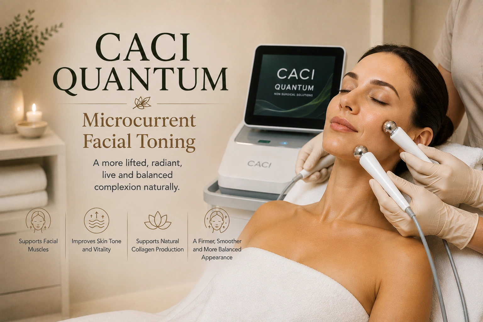 CACI Quantum Facial Toning