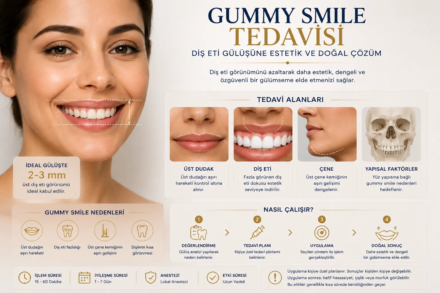 Gummy Smile Nasıl?
