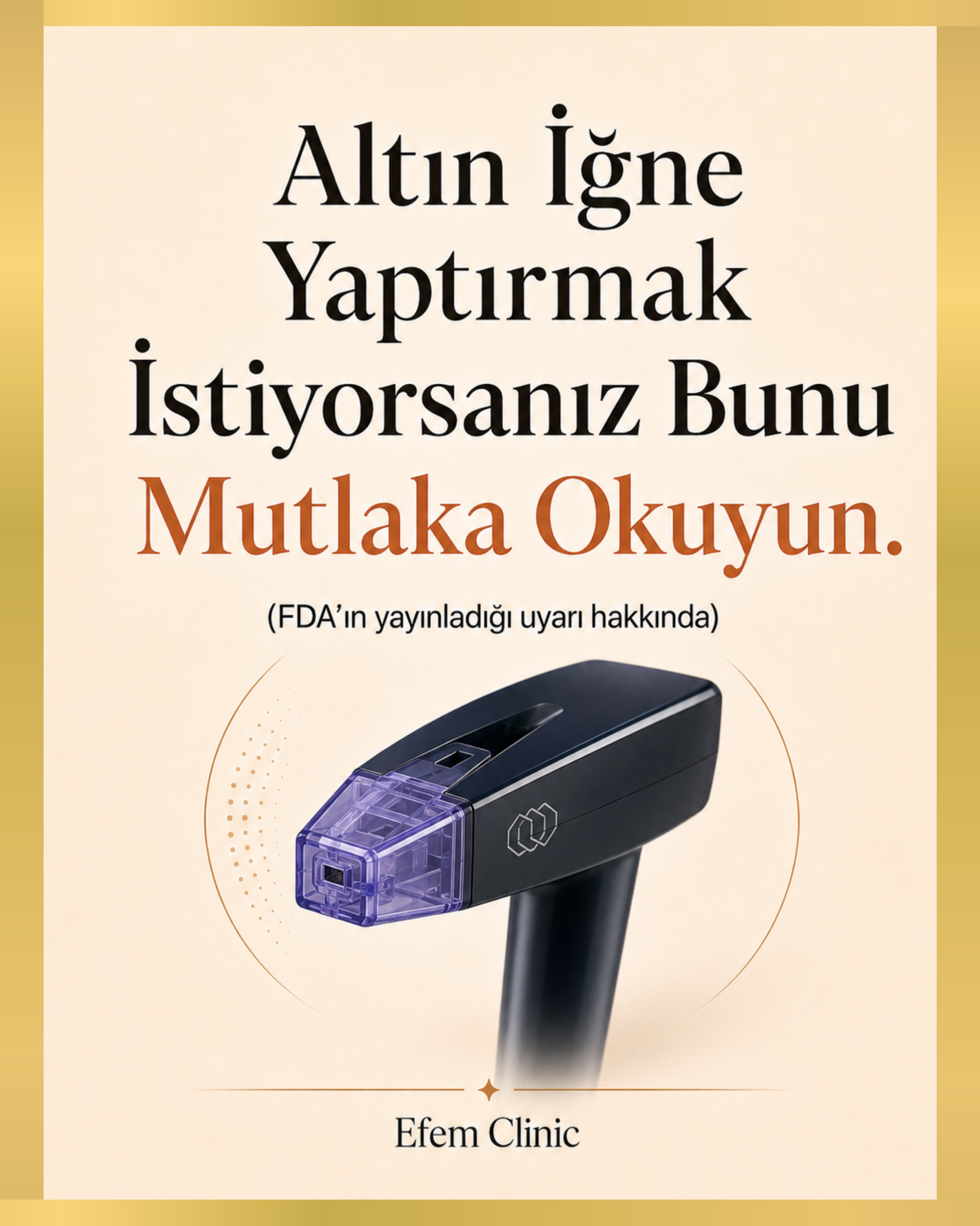 “Altın iğne” olarak bilinen RF mikroiğneleme, yalnızca cildin üzerinden geçen basit bir bakım uygulaması değildir. Mikroiğnel