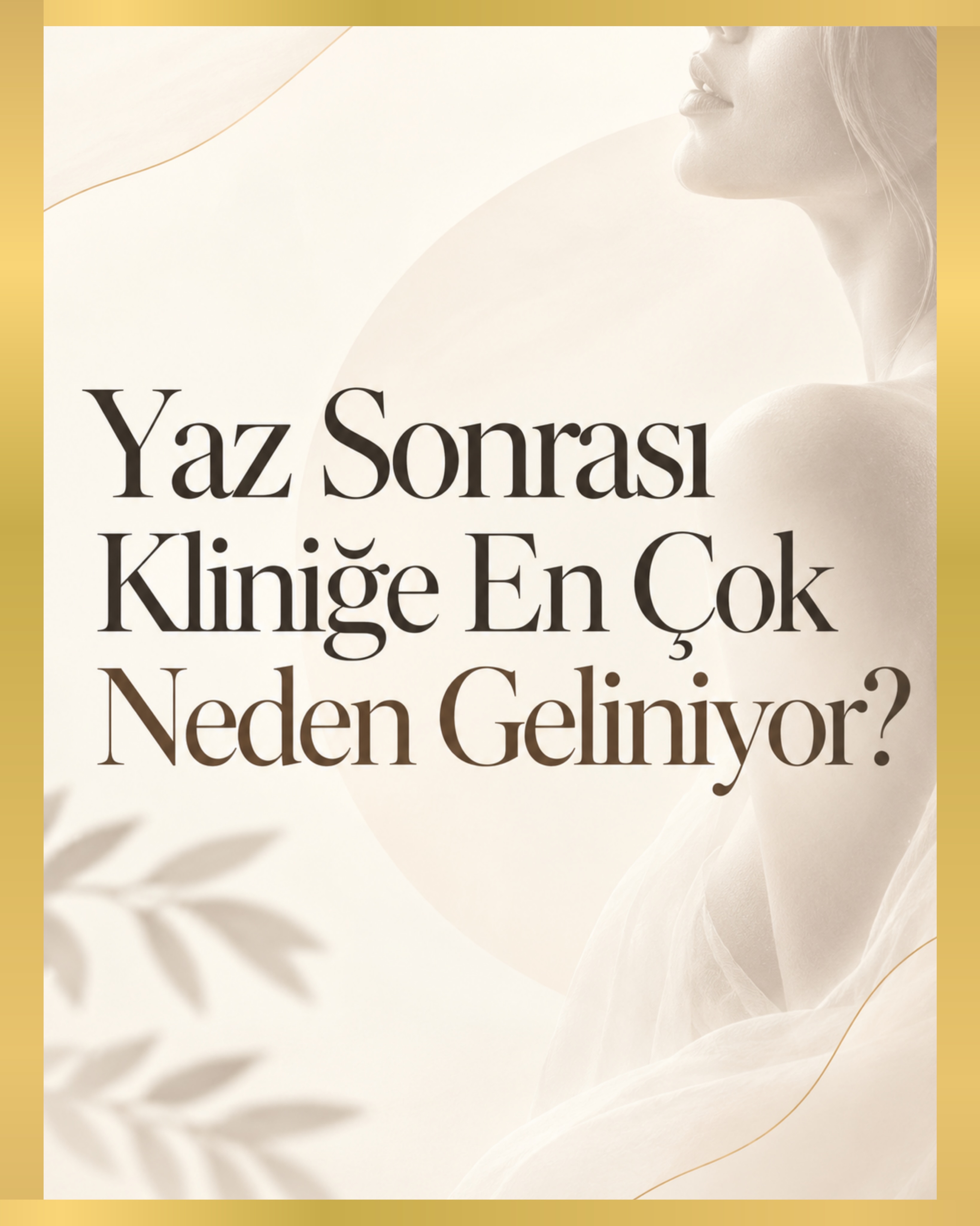 Yaz bitince sadece tatil bitmiyor, cildimiz de yazın izlerini taşımaya devam ediyor. Güneş, sıcak hava, deniz, havuz ve değiş