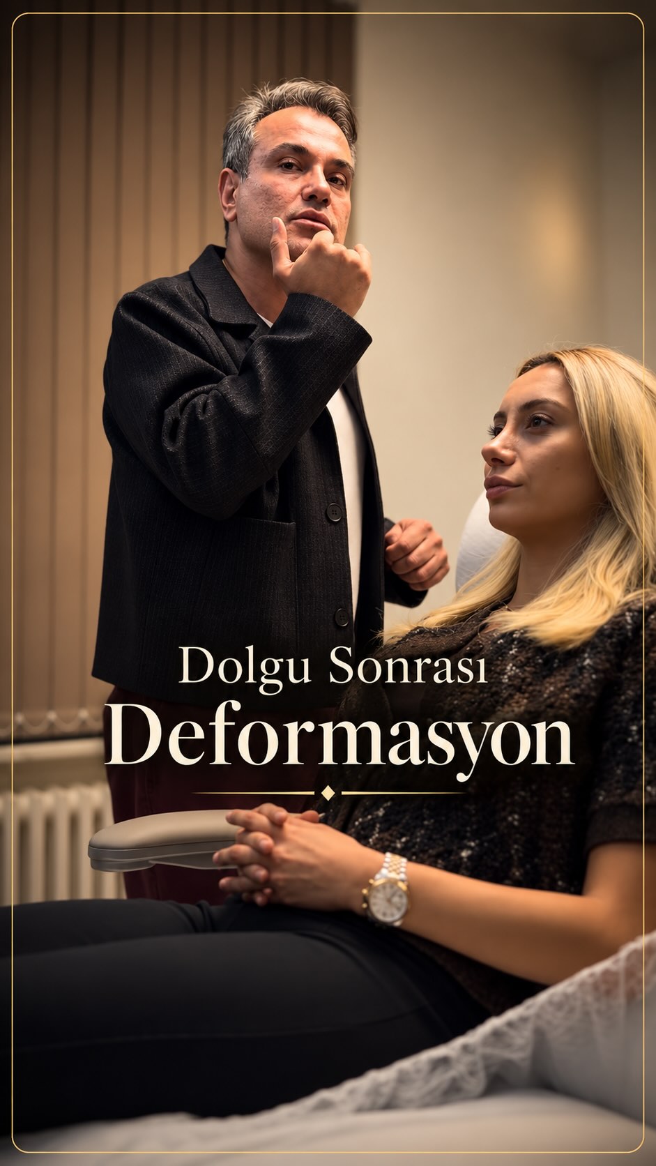 Dolgu eritildi ama dudaktaki deformasyon neden geçmedi? 👀 Göz altı ve dudak gibi derinin ince olduğu bölgelerde, yanlış doku 